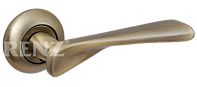 Дверная ручка RENZ мод. Кальяри (бронза) DH 50-08 AB